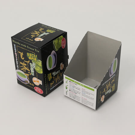 スティックタイプお茶用ディスプレイ兼用箱