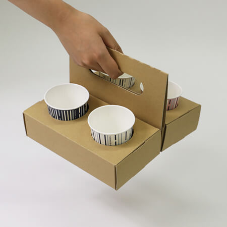 持ち手付きテイクアウトBOX
