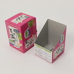スティックタイプお茶用ディスプレイ兼用箱