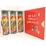 ペットボトル及び瓶3本兼用ギフト箱