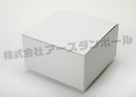 引出物用途などにも使える正方形の箱－B式組底ボックス