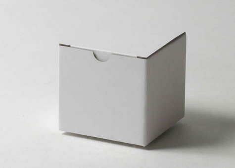 小さめでこじんまりした安定感のある段ボール箱－B式組底箱