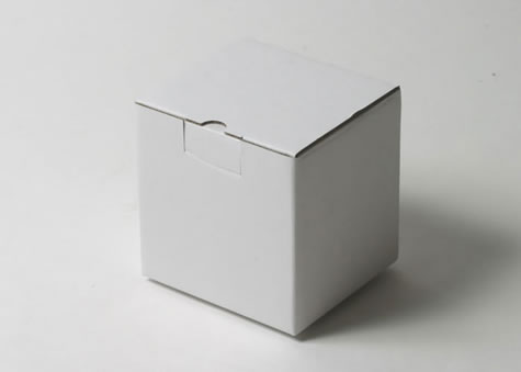 コーヒーカップの発送にオススメの小型の段ボール箱－B式組底箱ロック型