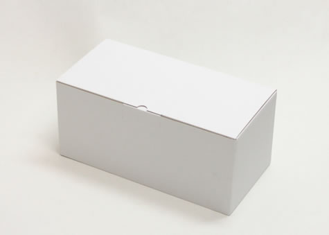ギフトの詰め合わせ用パッケージに最適な段ボール箱－B式スナップ底型ロックタイプ