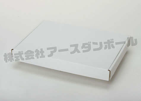 CDとマニュアルの同梱専用設計の箱-N式額縁CDパット一体型段ボール箱