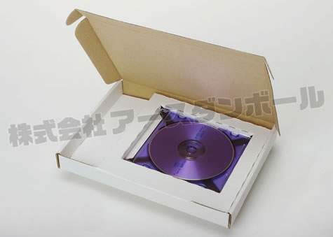 N式額縁CDパット一体型段ボール箱