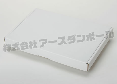 緩衝材いらずの仕切り一体型梱包箱－Ｎ式額縁CD押さえ一体型タイプ段ボール箱