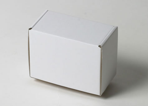 名刺やカード類の梱包にちょうど良い箱－Ｎタイプ額縁型段ボール箱