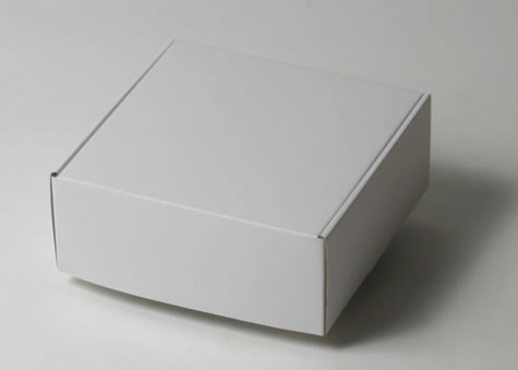 長さと奥行きが同じ寸法で小型マット梱包にも便利な箱－Ｎタイプ額縁型ＢＯＸ