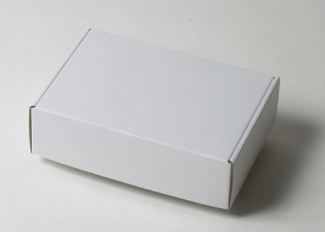 DVDトールケースも程よくフィットする寸法の箱－Ｎ式額縁型段ボール