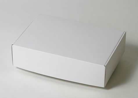 Ａ4サイズの教材やテキストの発送用に設計されたＮ式箱－Ｎ形額縁型