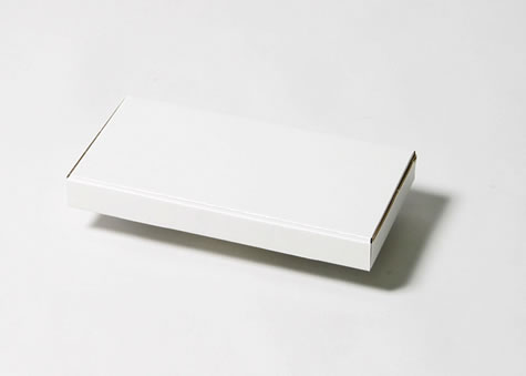 平たい商品の発送に大変重宝する超薄型Ｎ式箱－Ｎ形簡易段ボールケース