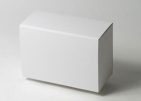 プレゼントケースとしても最適！綺麗なＮ式箱－Ｎ形蓋差し込みタイプ段ボール箱