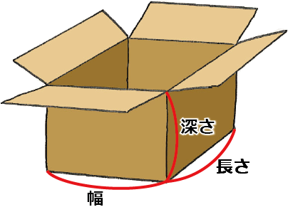 (W)幅×(D)奥行×(H)高さ